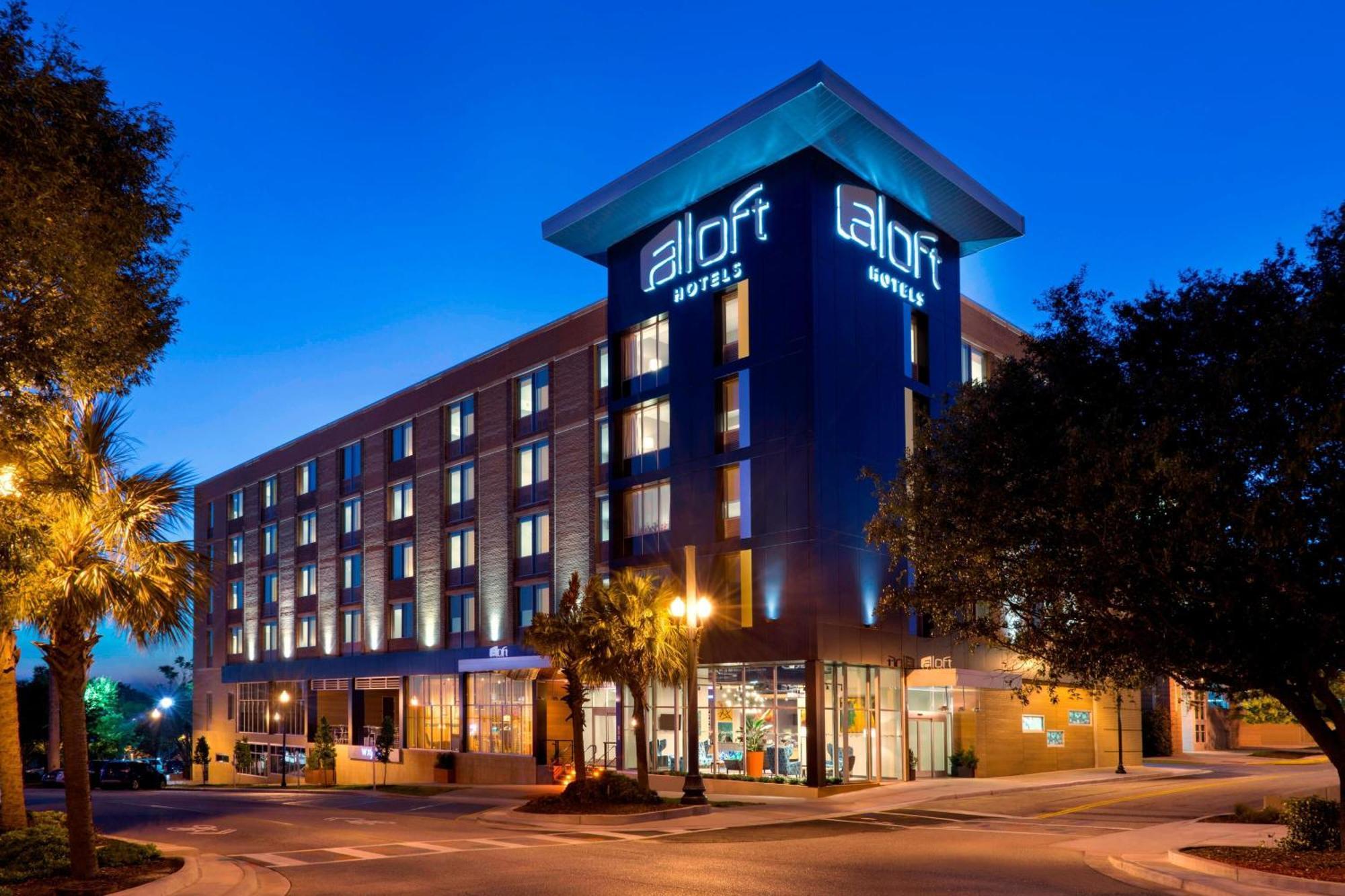 Aloft Columbia Downtown Hotel Exterior foto