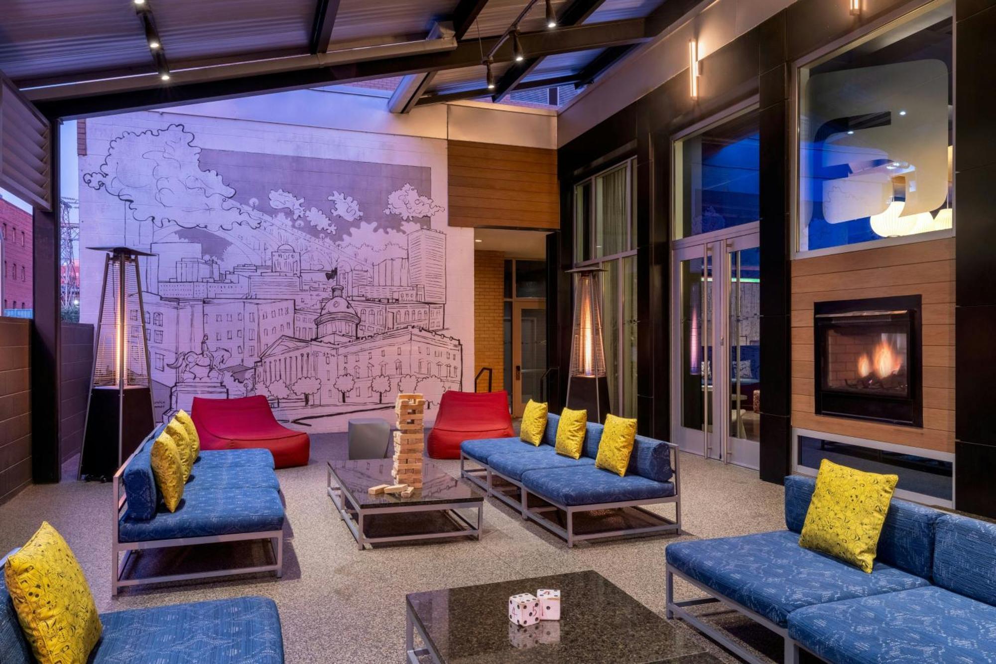 Aloft Columbia Downtown Hotel Exterior foto